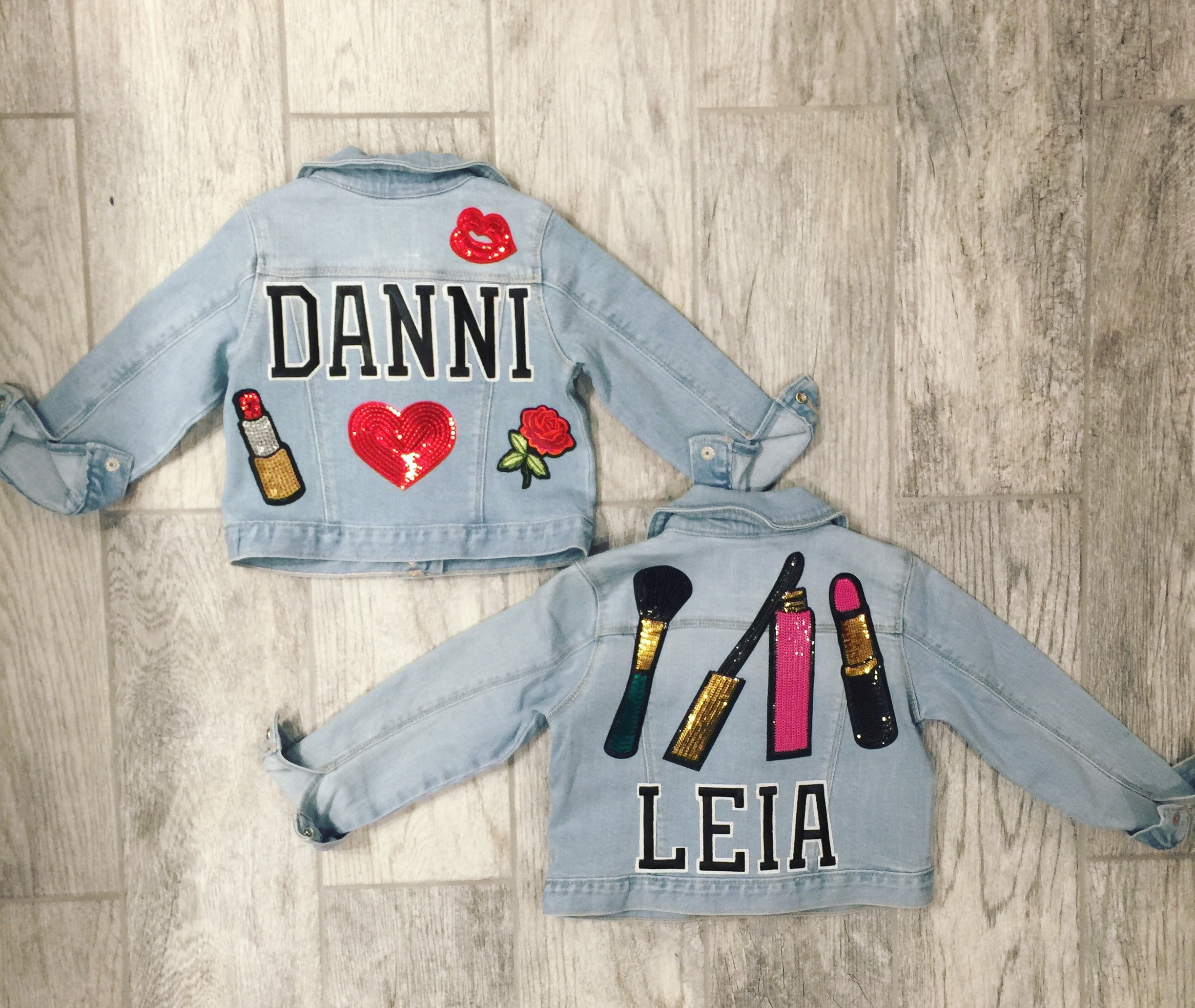 Girls Bespoke Denim Jacket - choose your own patches!